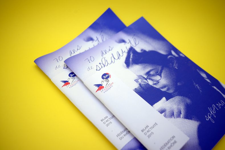 Design graphique et reportage photos pour le SPF du Rhône